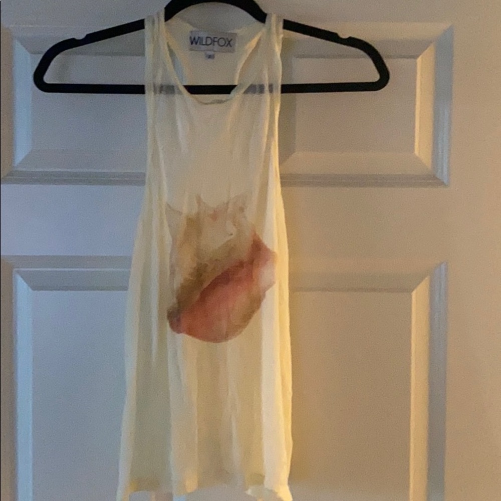 Wildfox Sheer tank